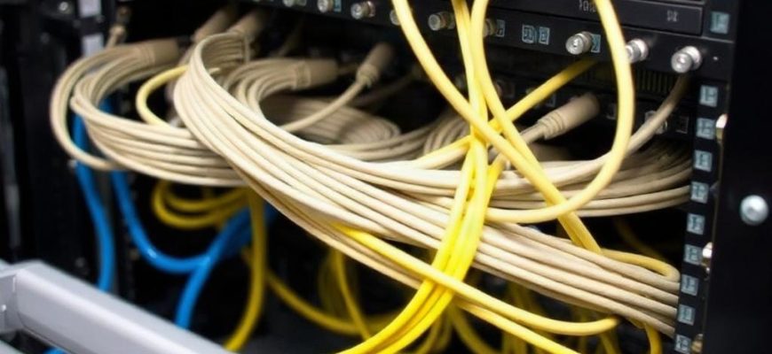 Порядок в серверной стойке: кабели под контролем