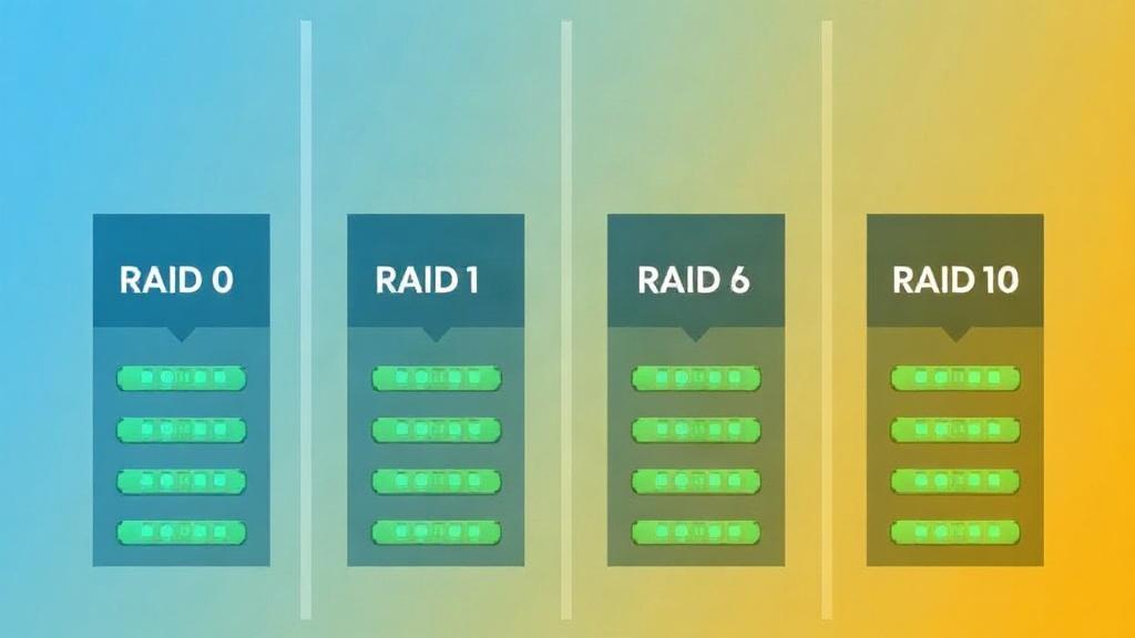 RAID 0, RAID 1, RAID 5, RAID 6 и RAID 10: особенности и различия. RAID 10 когда нужна и скорость, и надежность RAID 0, RAID 1, RAID 5, RAID 6 и RAID 10: особенности и различия. RAID 10 когда нужна и скорость, и надежность