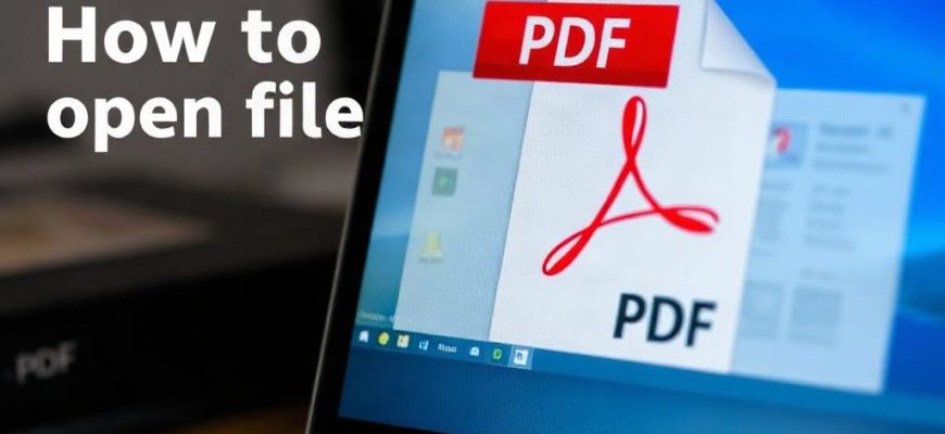 Как открыть PDF-файл на компьютере без лишних хлопот